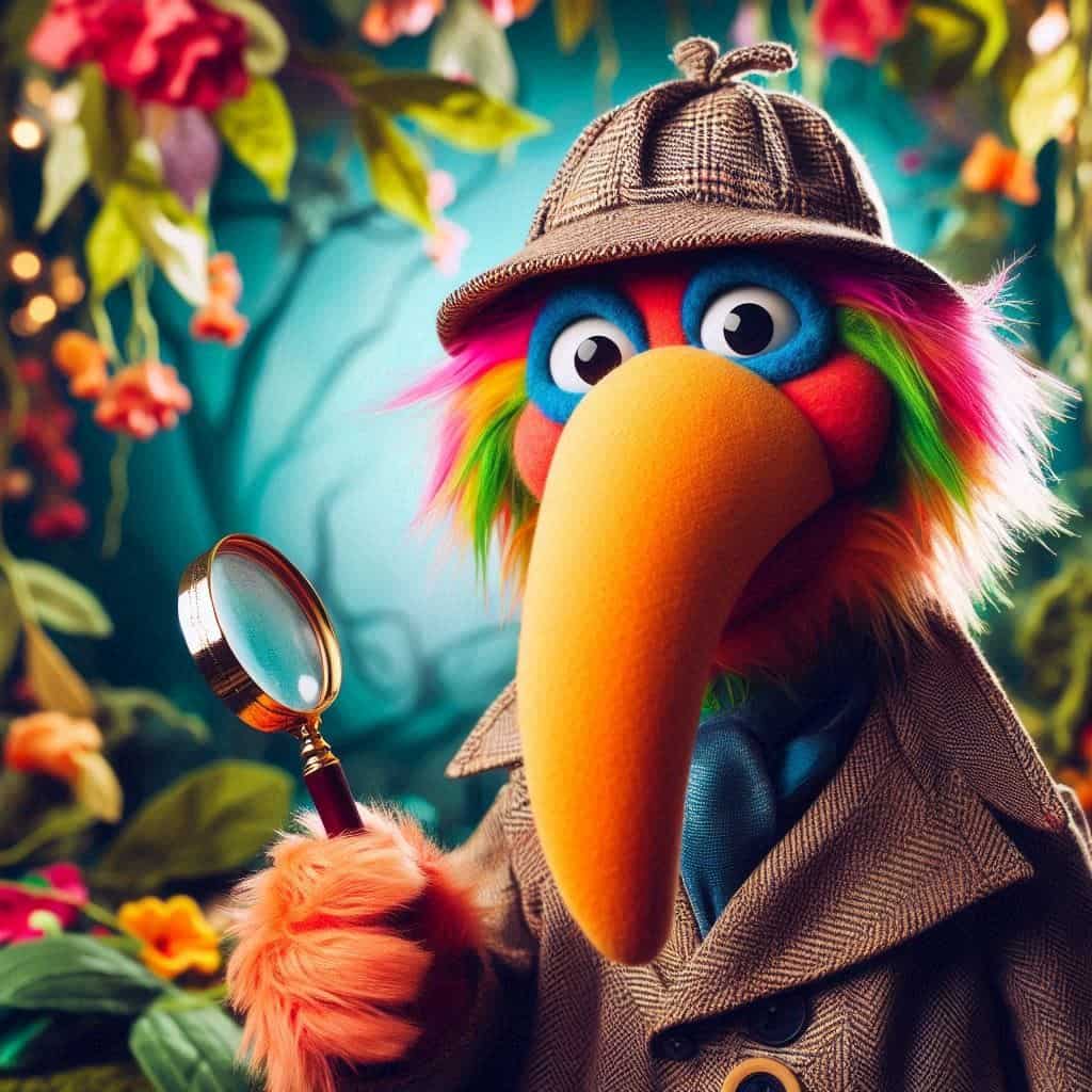 Long Beak Muppet: Catchy Six-Word